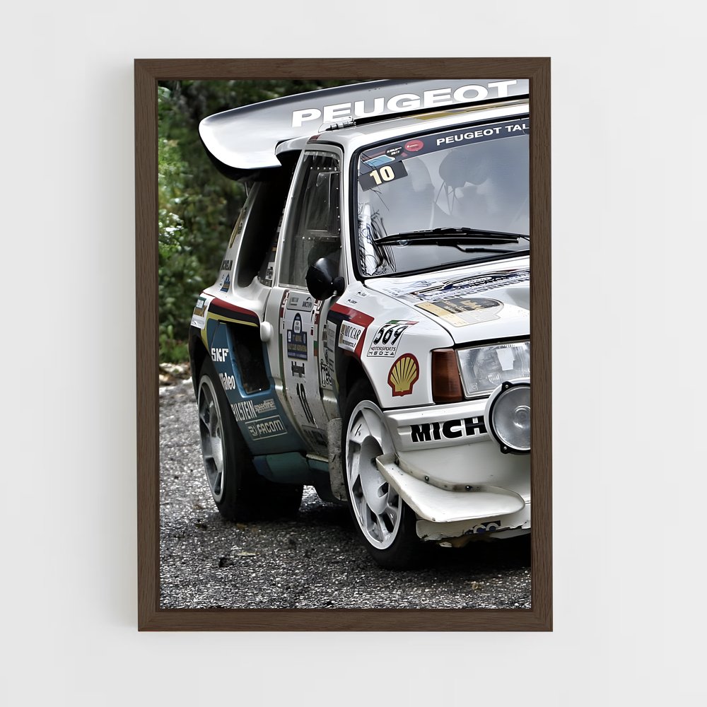 Poster Gravel Road Adventure – affiche Peugeot (vue 5)